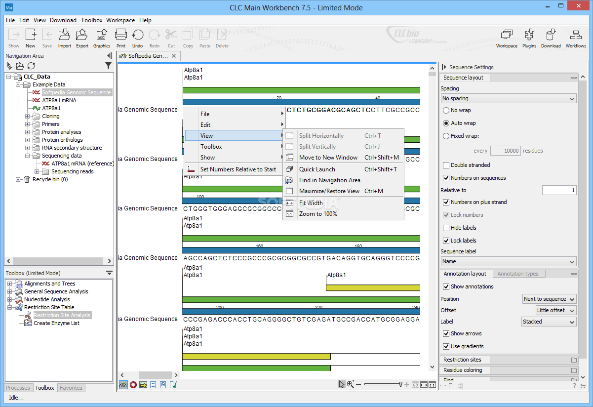 clc sequence viewer 5
